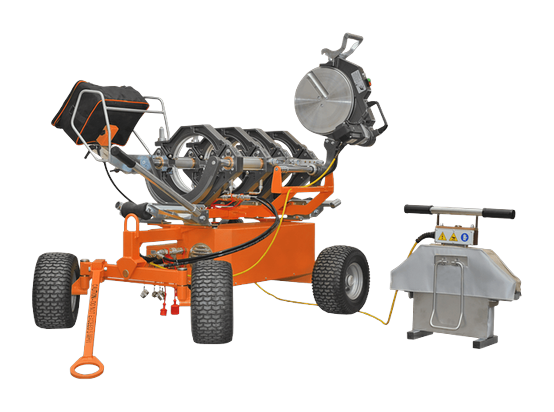 Ritmo Delta 250 Trailer butt fusion machine